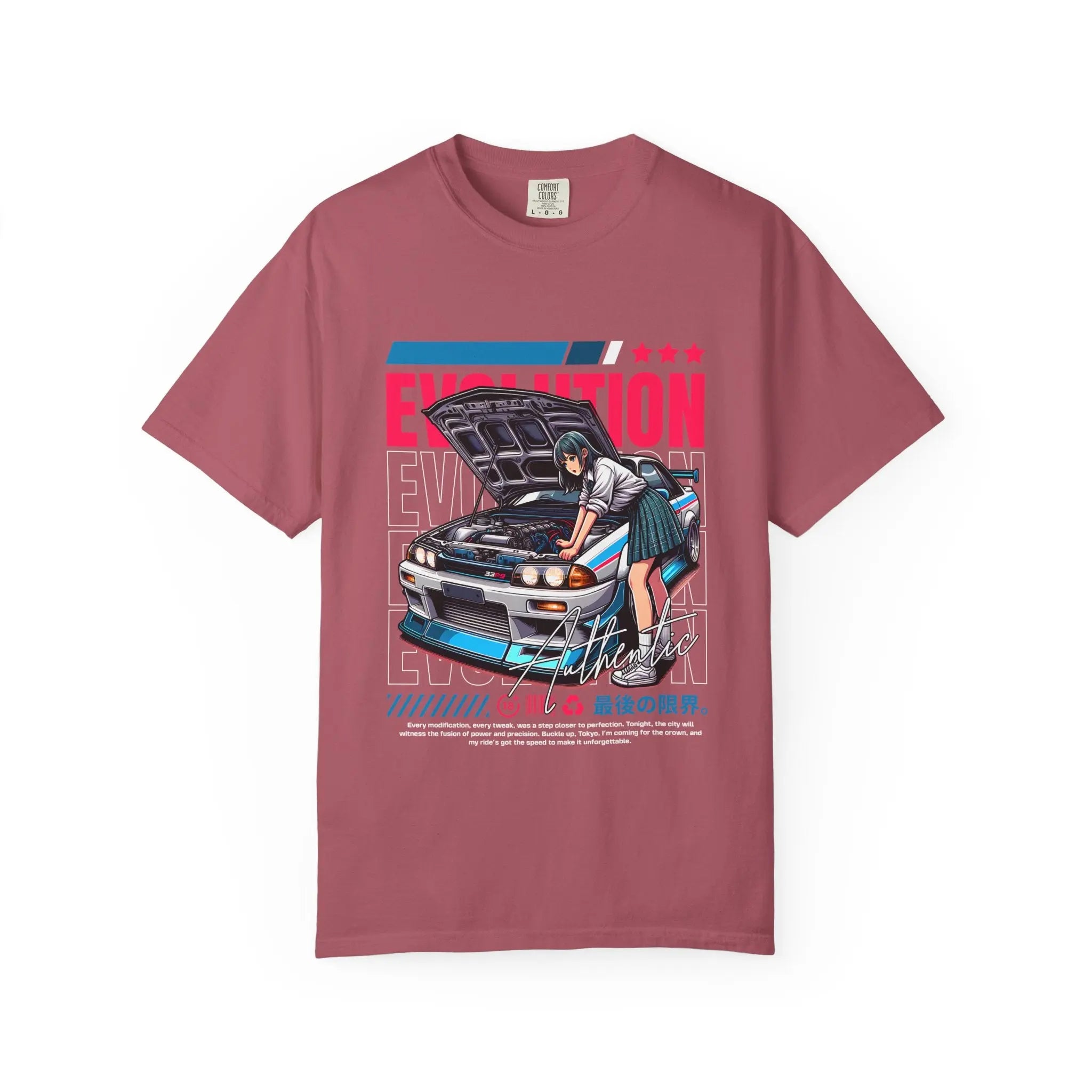 R32 Skyline Tee - JDM Drift Culture Anime Girl Art - Sinful Threads