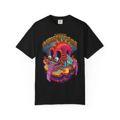Surreal Skull Playground Tee – Weirdcore Skull Shirt – Colorful Art