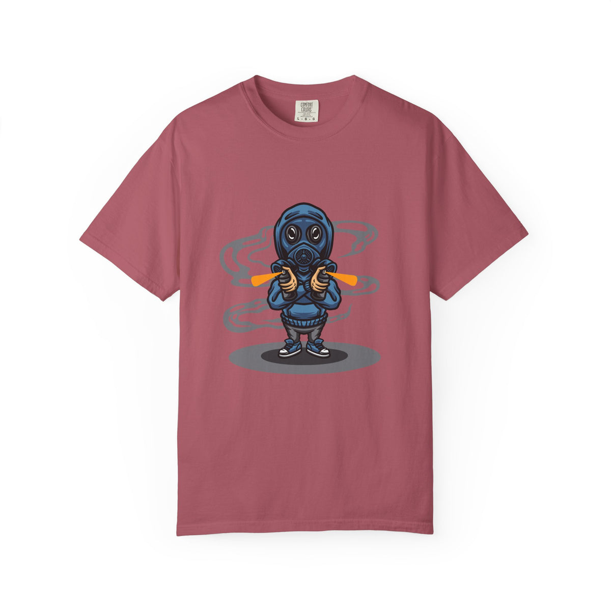 Gas Mask Graffiti Shirt - Cool Urban Streetwear - Artist Gift