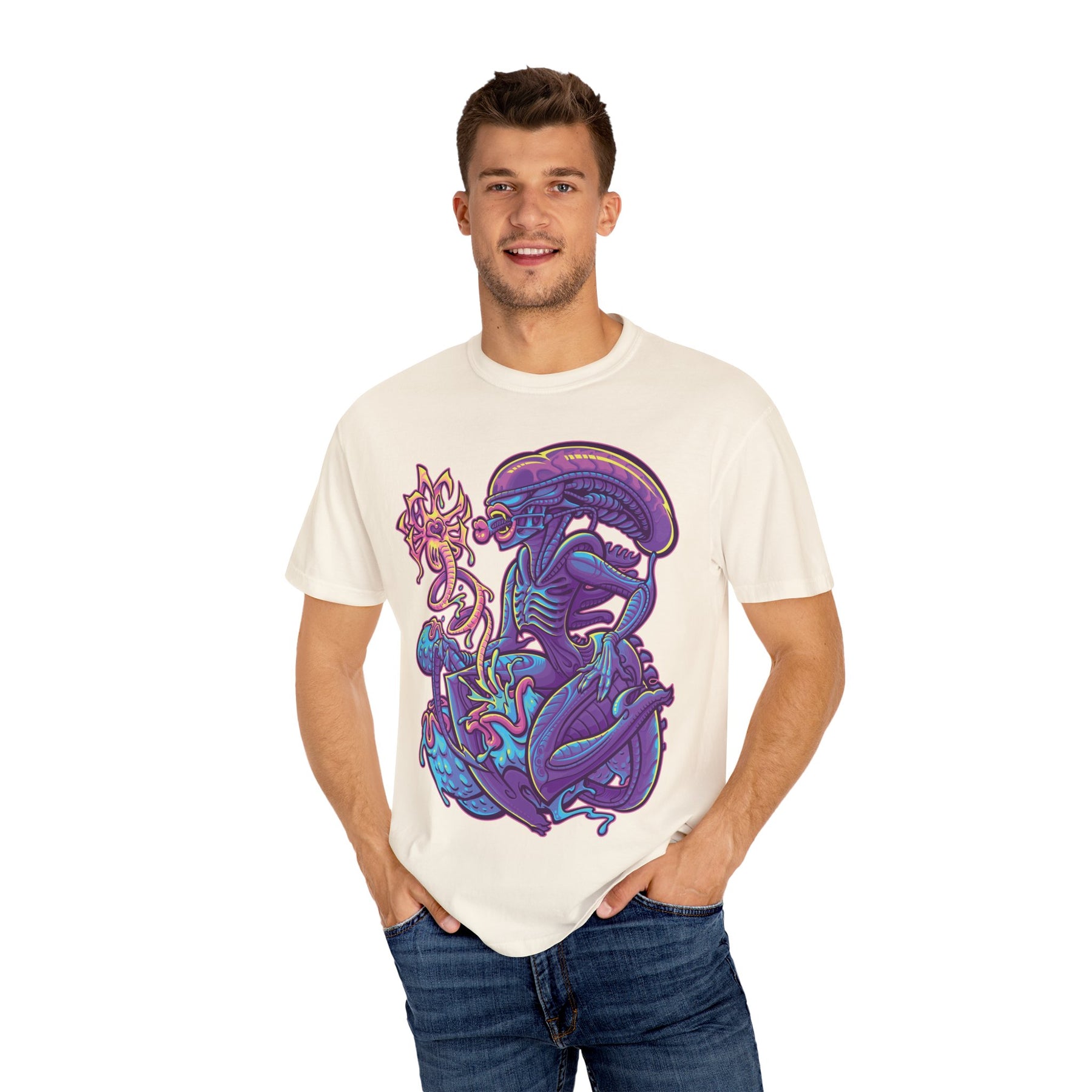 Sexy Alien Queen Parody Shirt - Sci-Fi Horror Comedy Tee - Sinful Threads