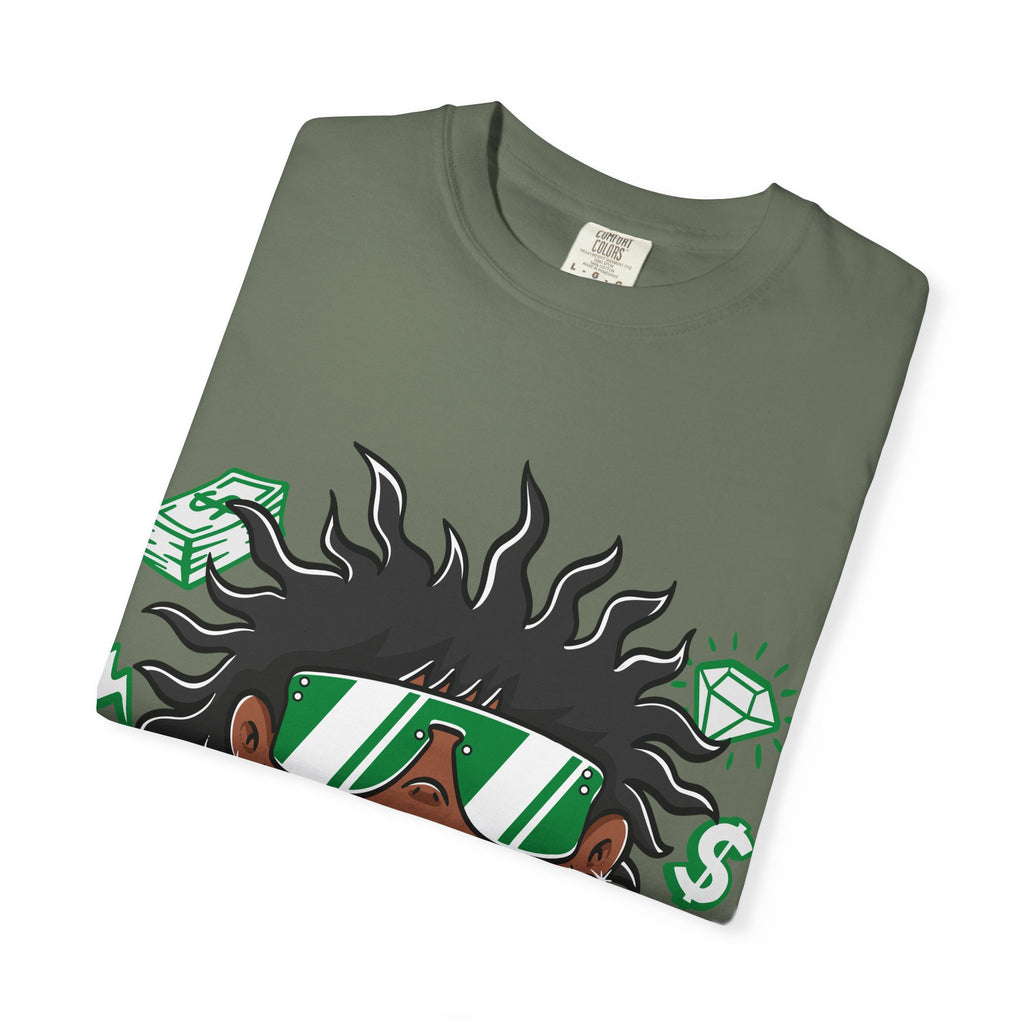 Gold Grill Tee – Hip Hop Cartoon Shirt for Street Culture - Sinful Threads