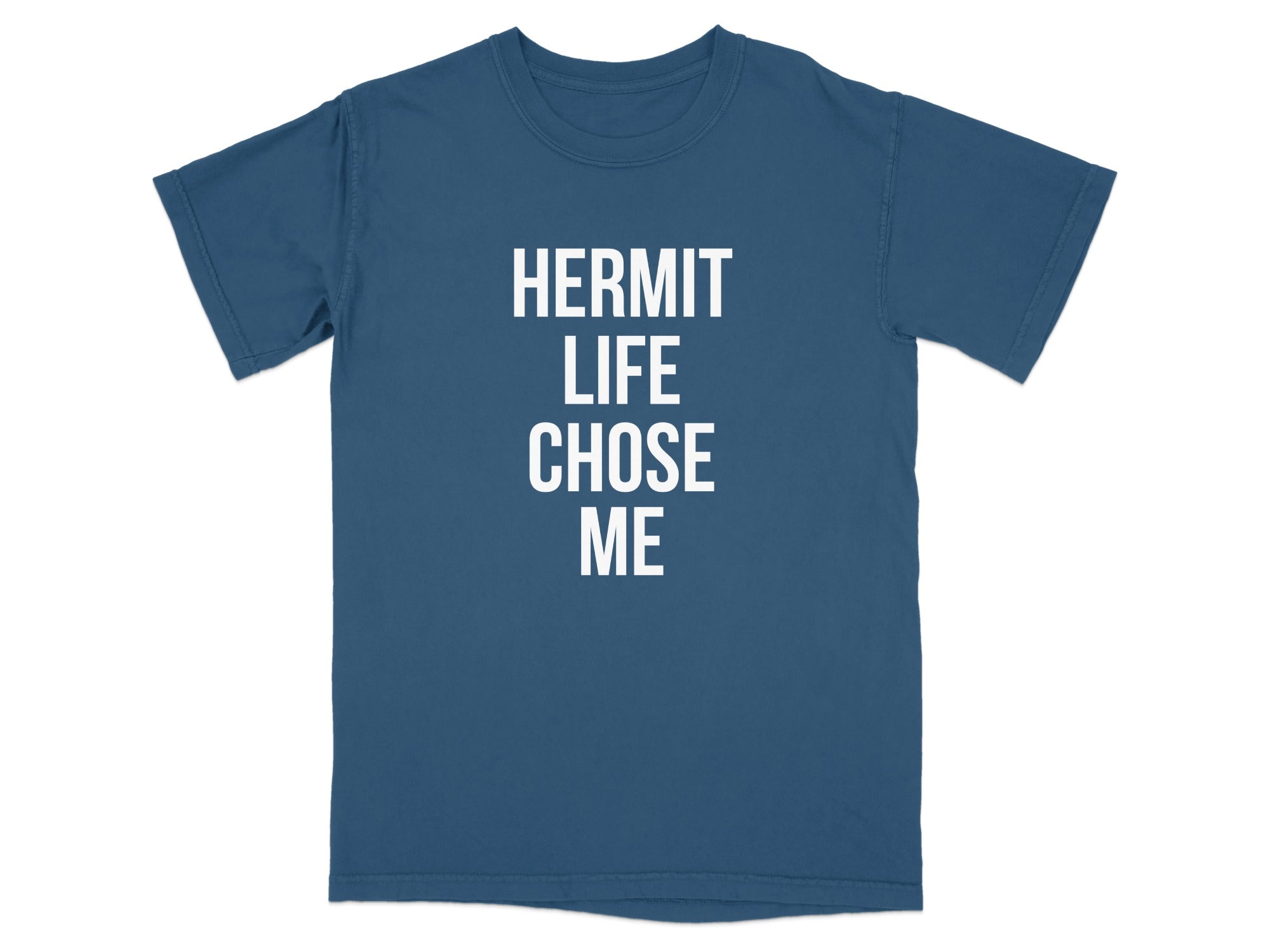 Hermit Life Chose Me Statement Shirt product type