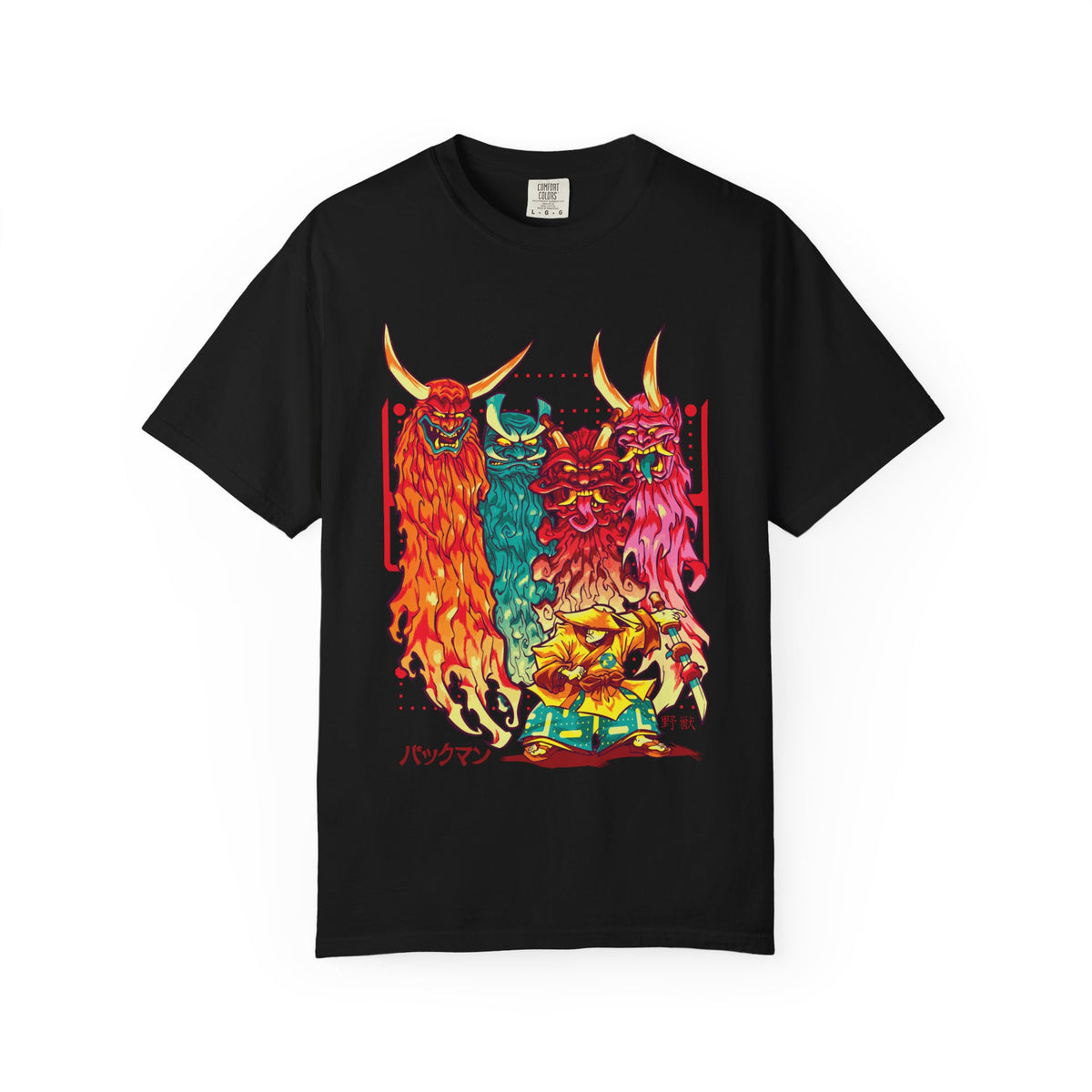 Oni T Shirt - Samurai Tee with Bold Japanese Design