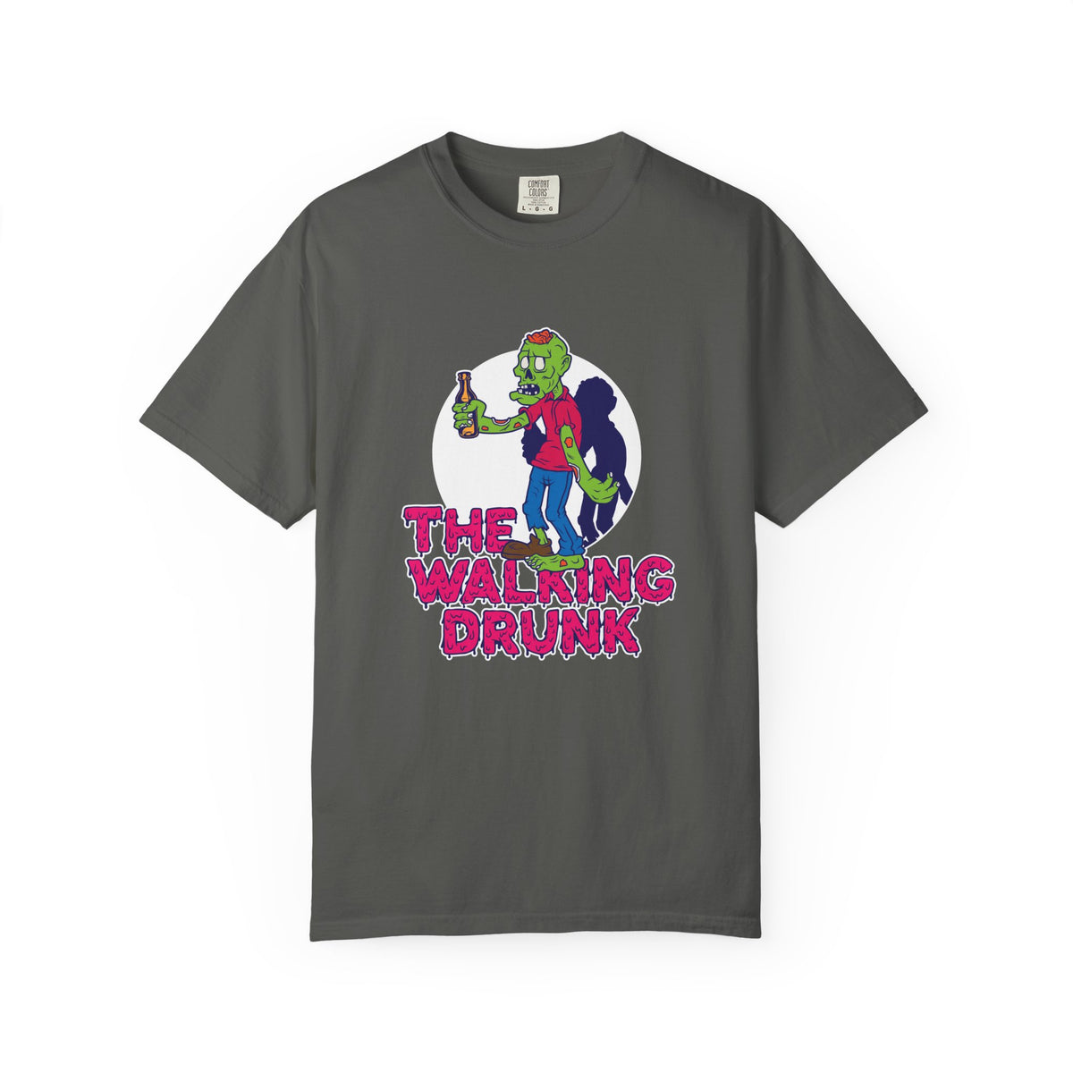 Funny Zombie Shirt - Walking Drunk Tee - Halloween Gift