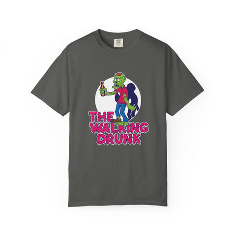 Funny Zombie Shirt - Walking Drunk Tee - Halloween Gift
