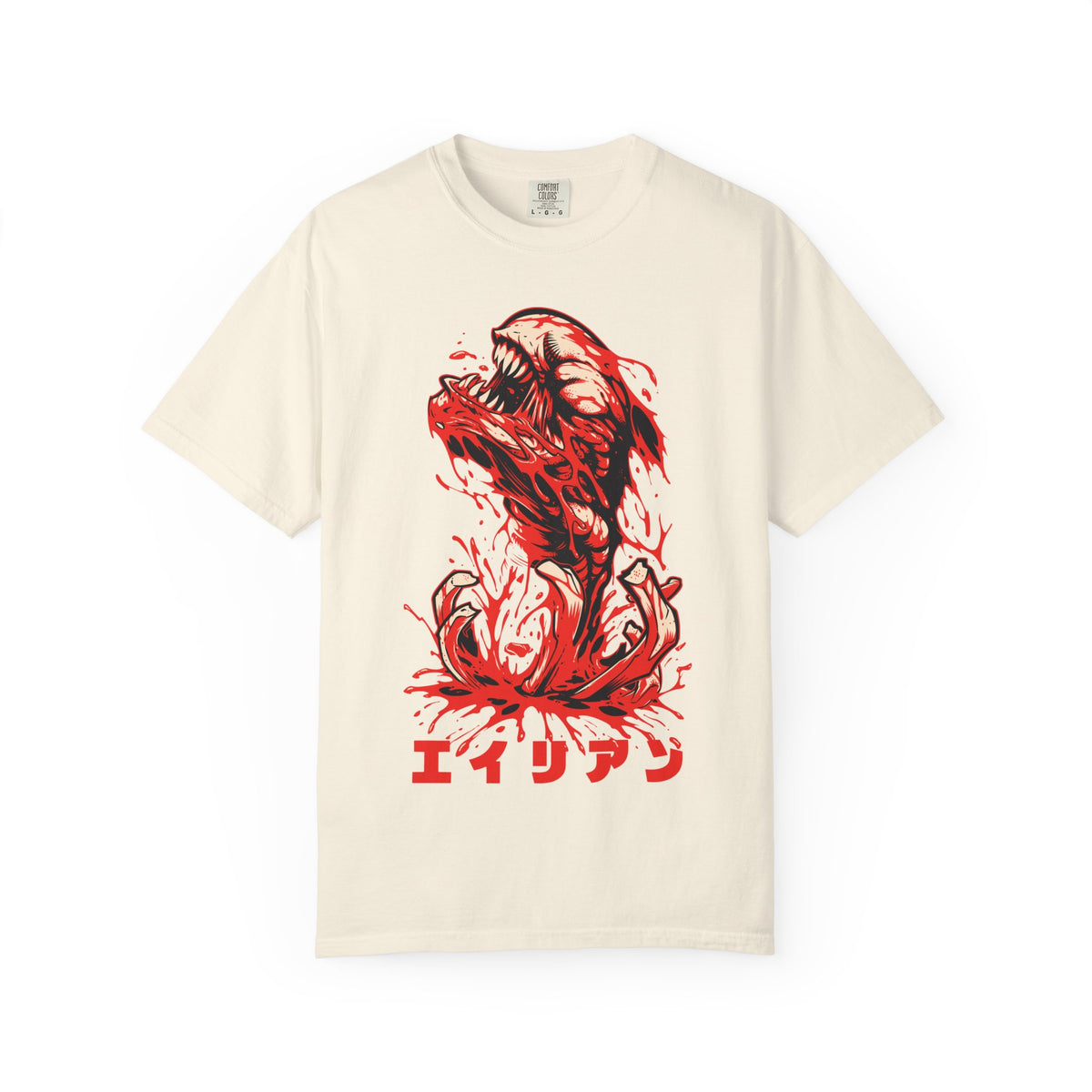 Chestbuster Tee - Japanese Alien Horror Vintage Sci-Fi Shirt