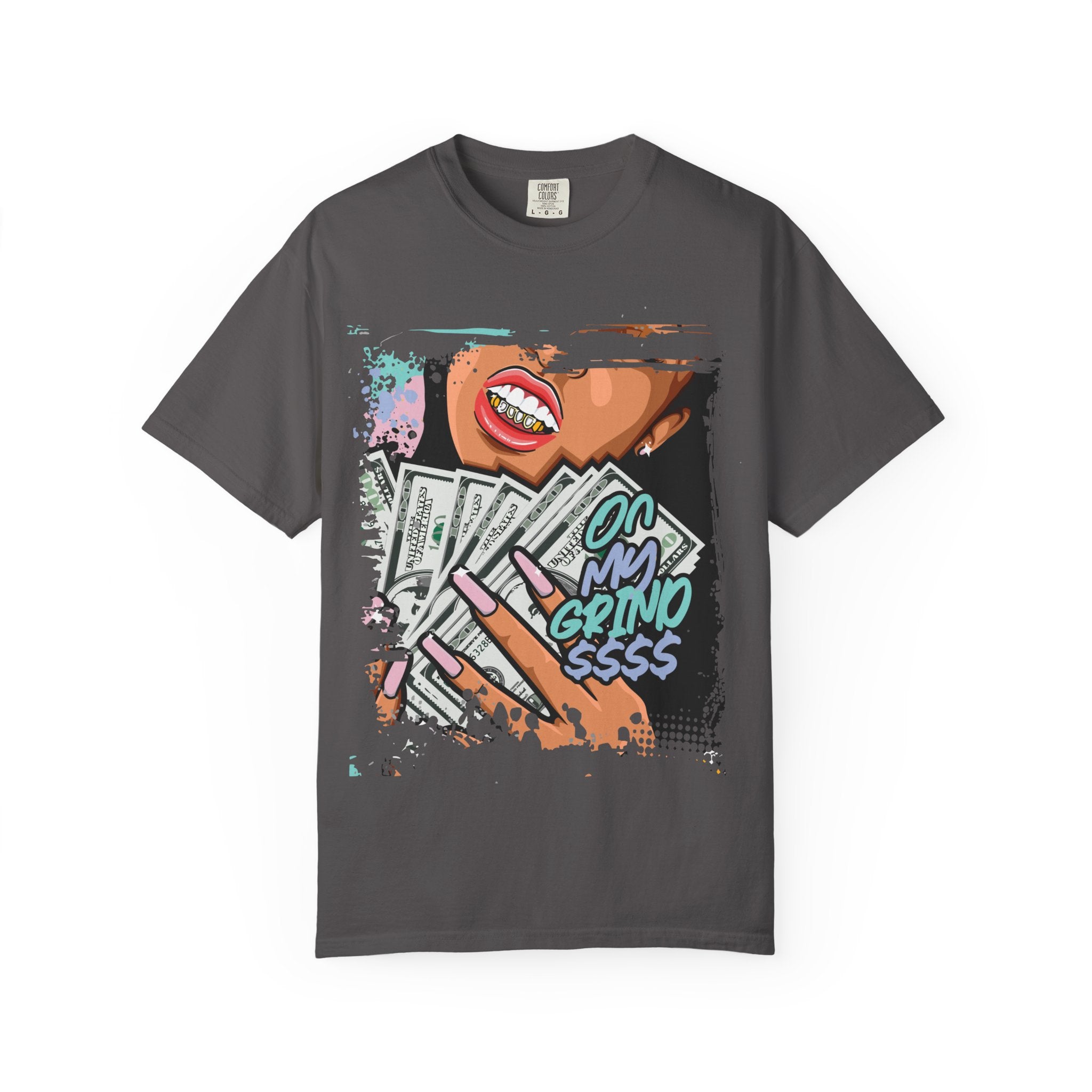 On My Grind Hustle Graphic Tee - Sinful Threads