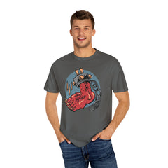 Monster Horror Tee - Creepy Halloween Shirt - Chains Graphic