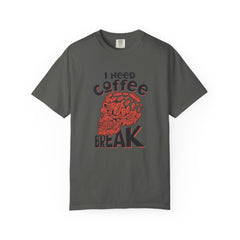 Coffee Skull Shirt - Funny Bold Graphic - Caffeine Addict Tee