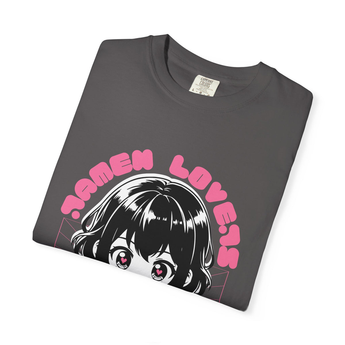 Ramen Lovers Tee - Romantic Anime Girl - Kawaii Gift