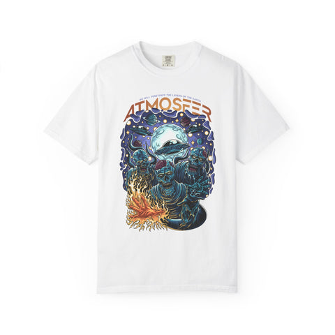 Alien Invasion Shirt - Skull Alien Tee - Sci-Fi Horror Top