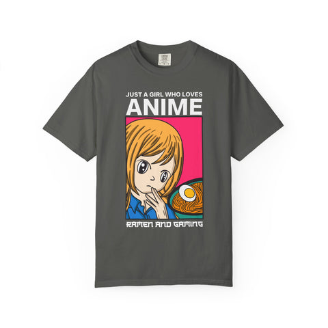 Girl Ramen Gaming Shirt – Cute Noodle Anime Gamer Tee