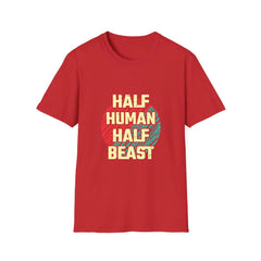Half Human Half Beast T Shirt - Sinful Threads