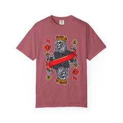 Red Queen T-shirt – Skull Graphic Top – Queen of Hearts