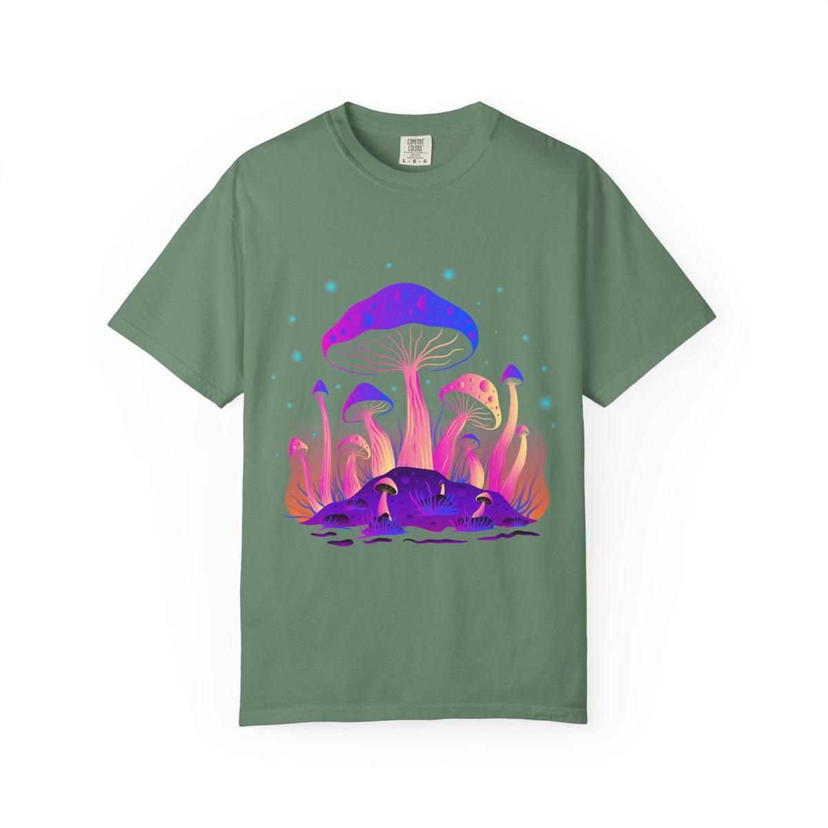 Psychedelic Mushroom Tee - Vibrant Trippy Fungi Art Gift
