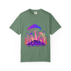 Psychedelic Mushroom Tee - Vibrant Trippy Fungi Art Gift