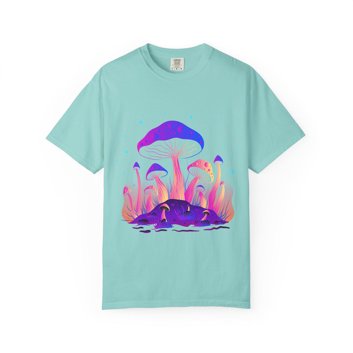 Psychedelic Mushroom Tee - Vibrant Trippy Fungi Art Gift