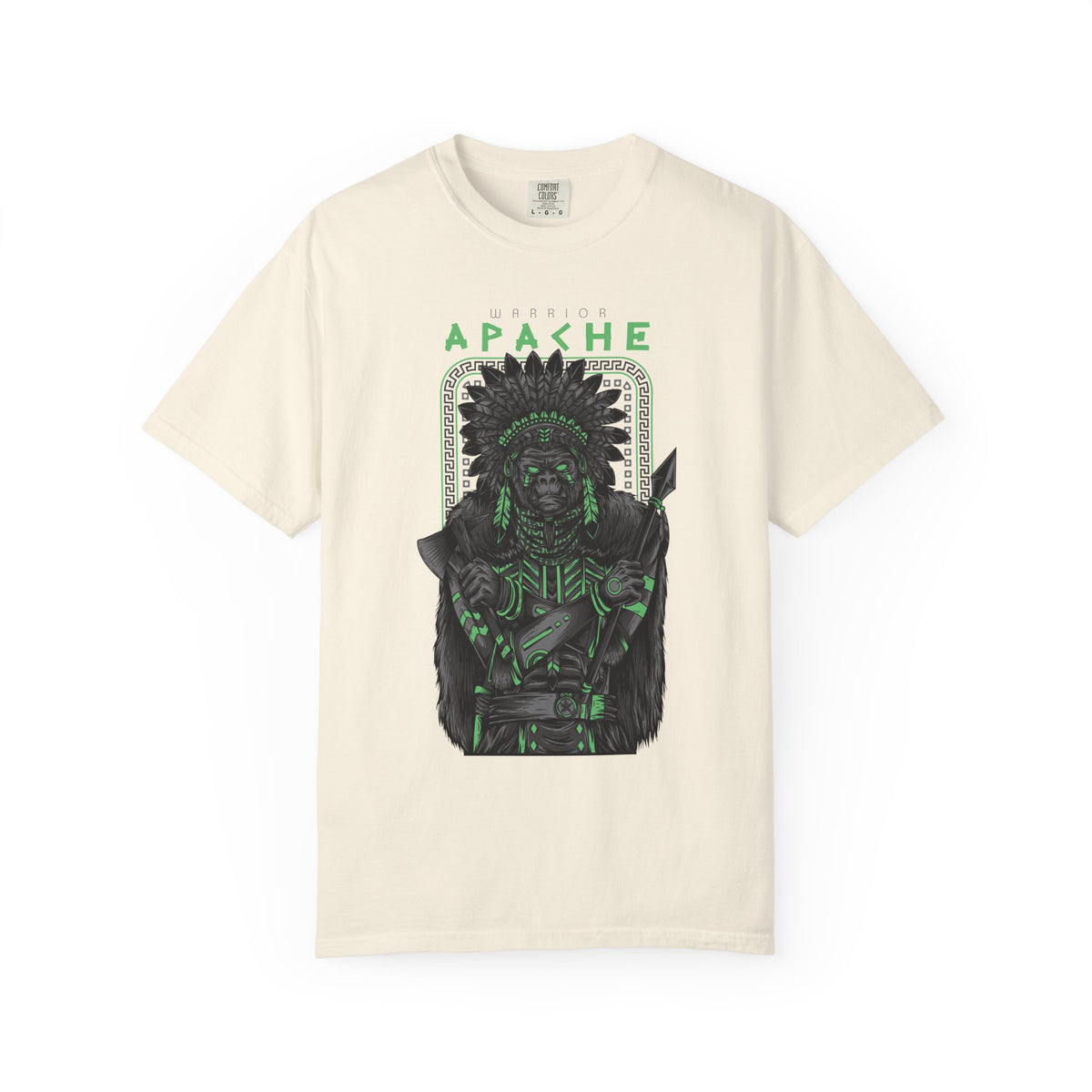 Warrior Apache Unique Graphic Illustration T-Shirt