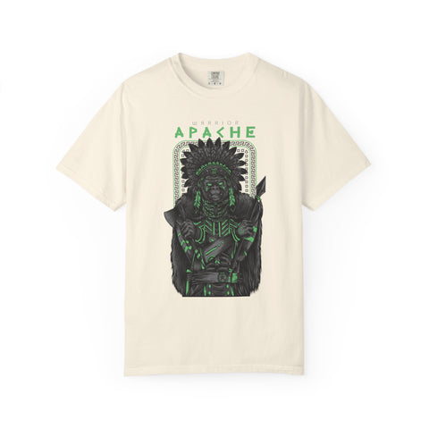 Warrior Apache Unique Graphic Illustration T-Shirt