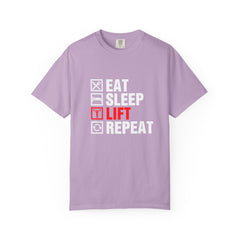 Eat Sleep Lift Repeat Fitness Training Motivation T-Shirt