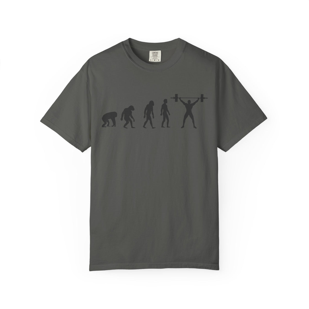 Evolution Of Weightlifting Progression In Gym Fitness T-Shirt