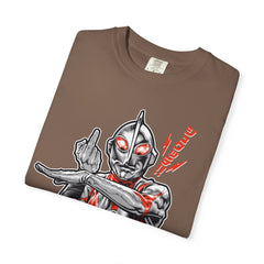 Ultraman Middle Finger Tee - Rebellious Anime Humor Gift