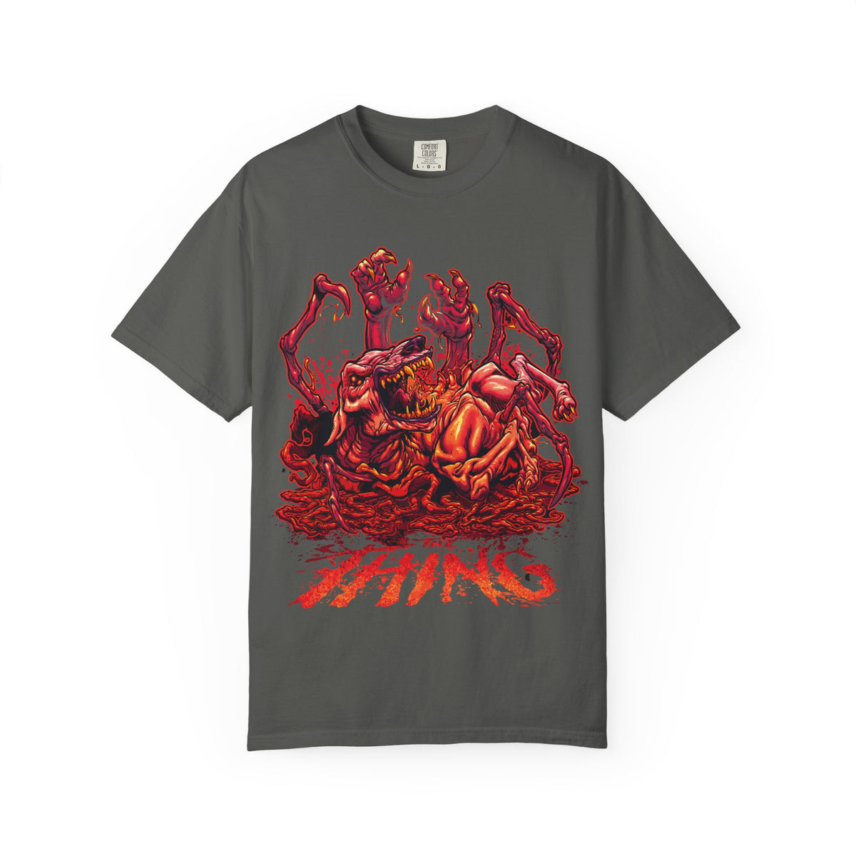 The Thing Shirt - Spooky 80s Horror Vintage Tee for Horror Fans