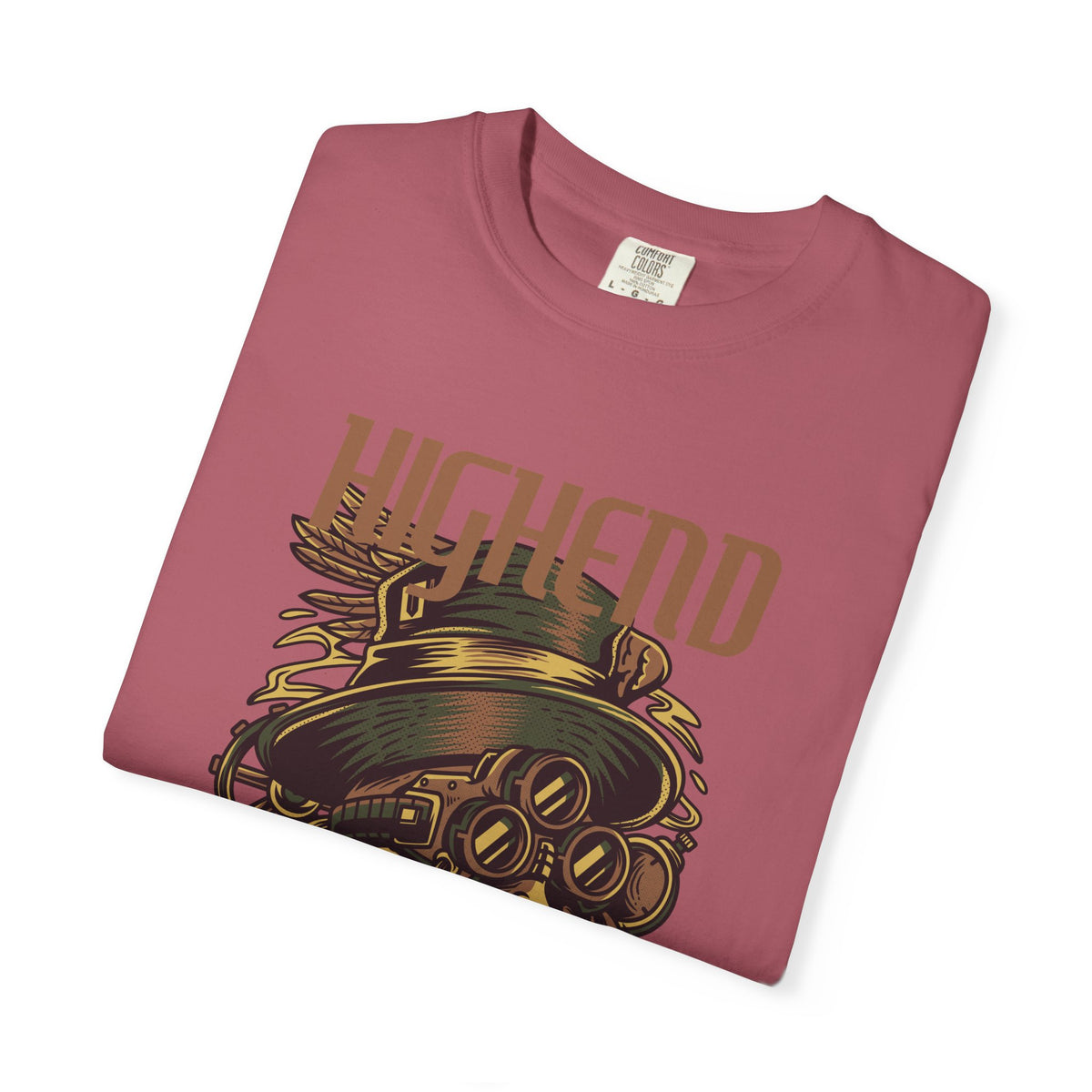 Steampunk Man Future Inspired Cool Graphic Design T-Shirt