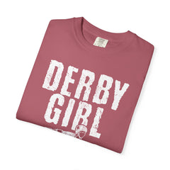 Derby Girl Skater Illustration Sports Design T-Shirt