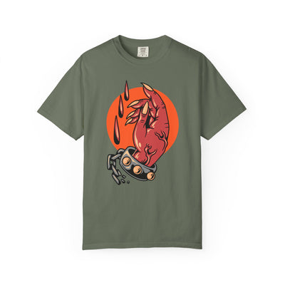 Occult Alternative Gift - Spooky Devil Hand Tee Shirt - Sinful Threads