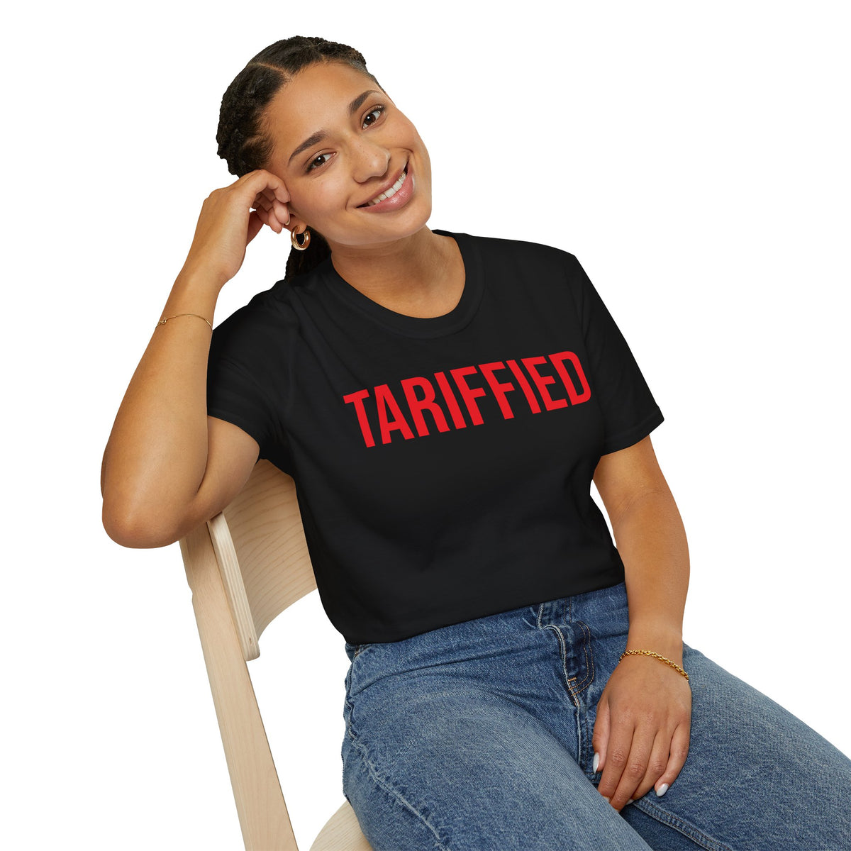 Tariffied Graphic Tee - Political Satire & Economic Commentary