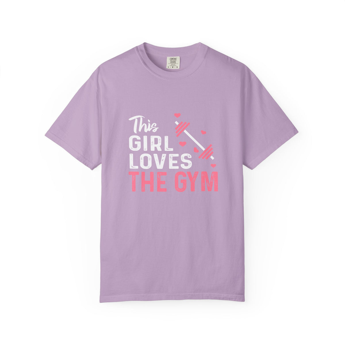 This Girl Loves The Gym Gym Workout Motivation T-Shirt