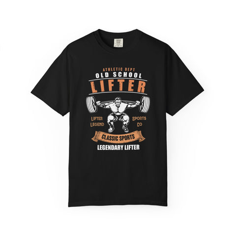 Athletic Dept Old School Lifter Classic Sports T-Shirt