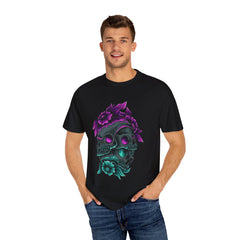 Floral Skull Gothic Tee Dark Art Alternative Fashion