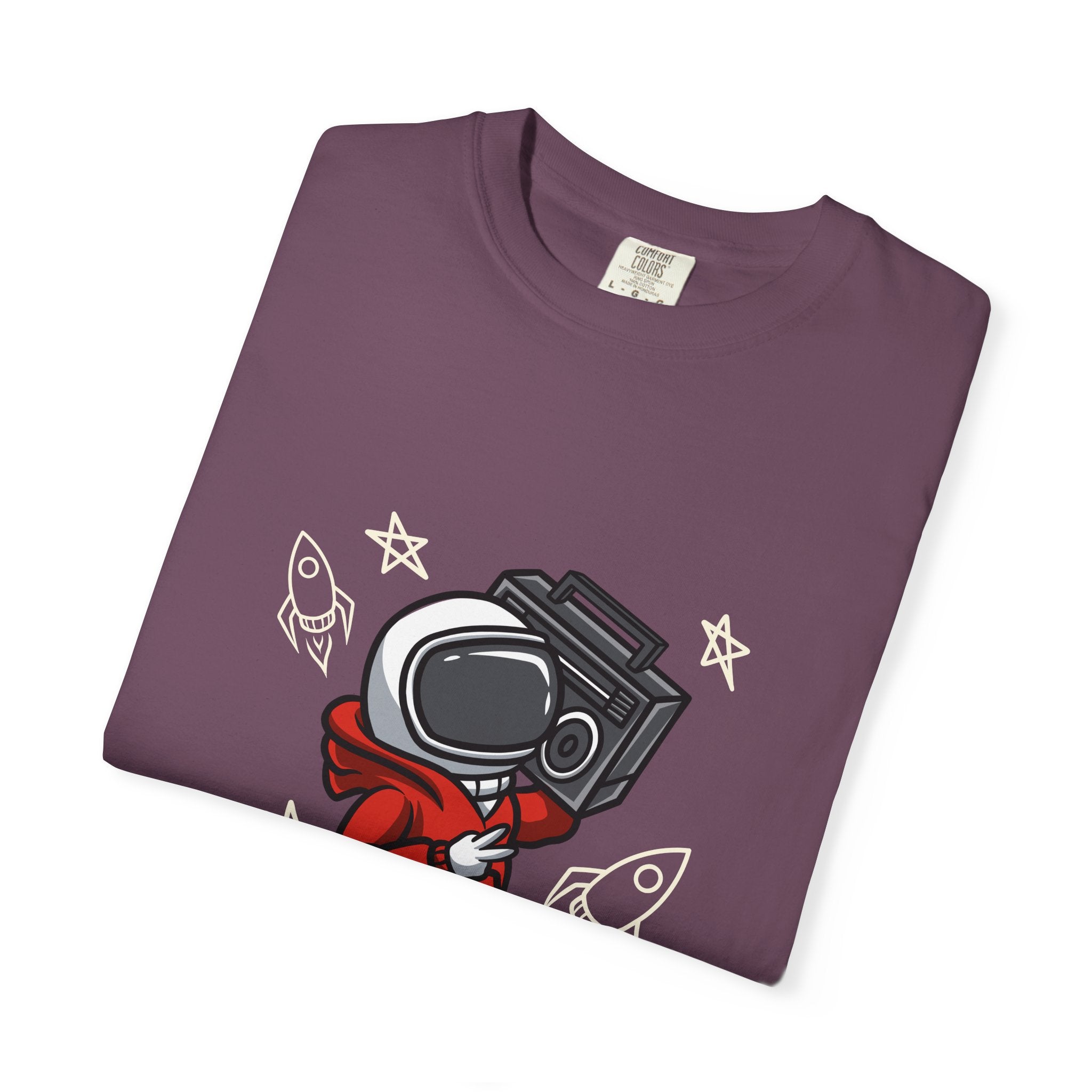Astronaut Gift Shirt - Funny Space Boombox Tee - Cool Gift - Sinful Threads