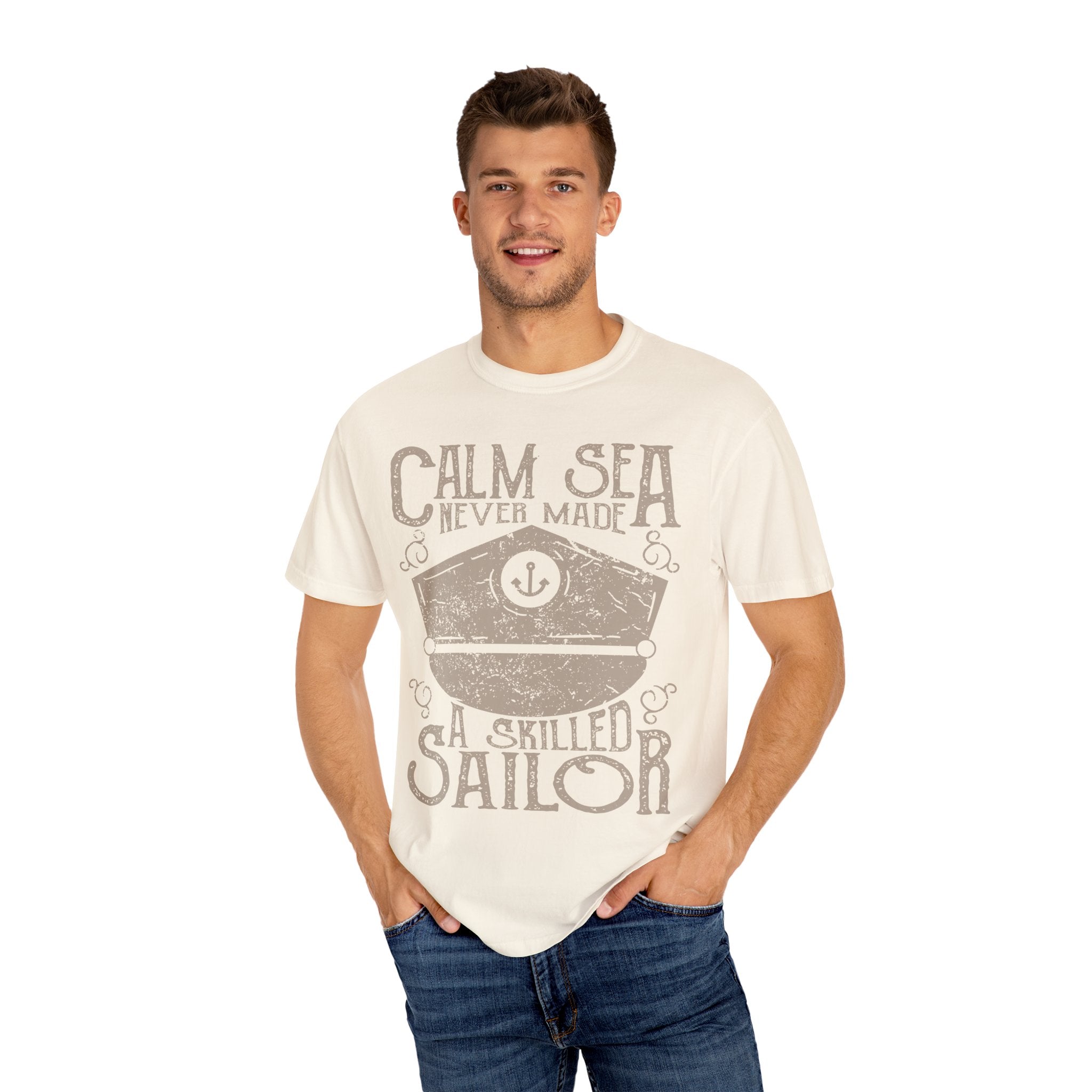 Calm Sea Never Made A Skilled Sailor Graphic T-Shirt - Sinful Threads