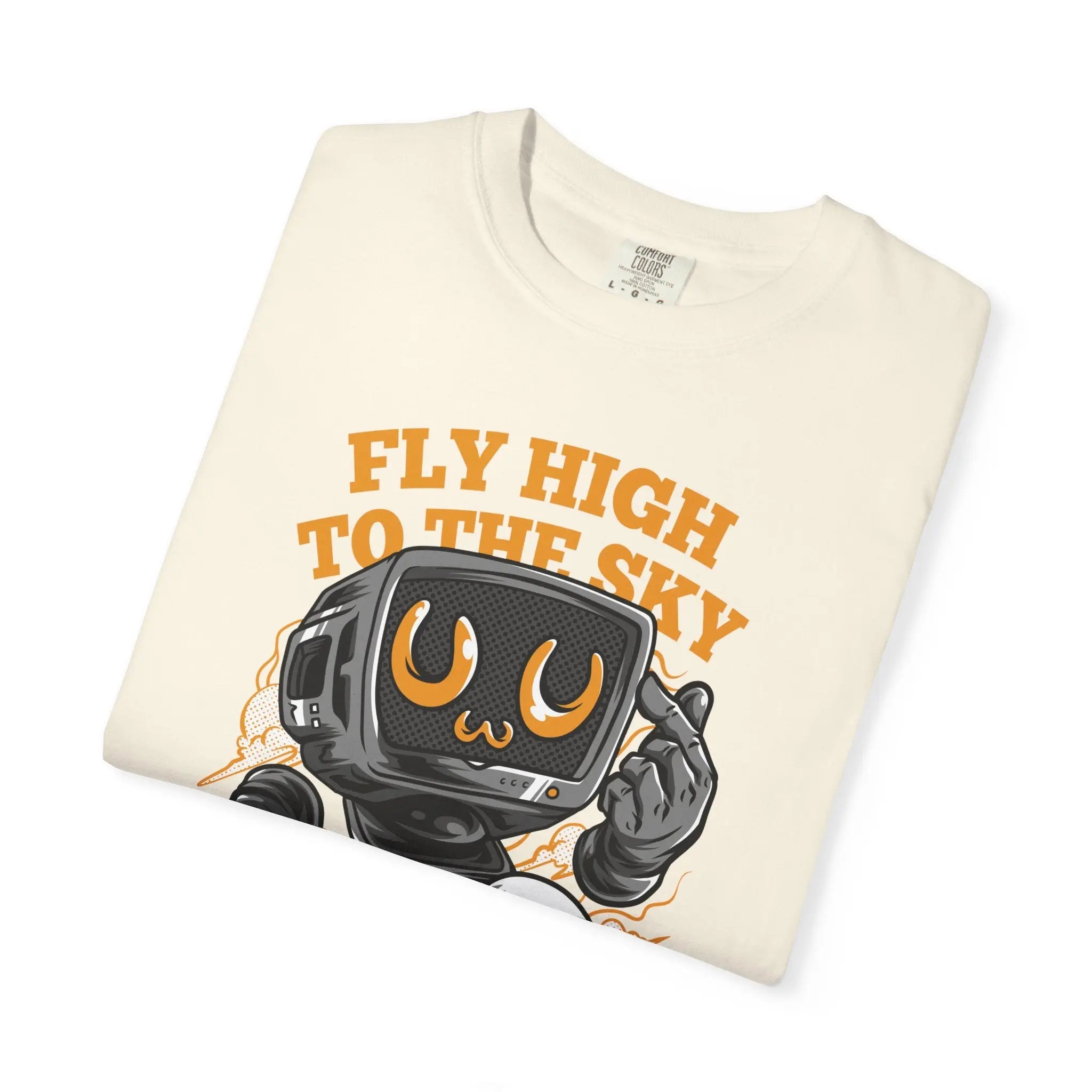 Fly High To The Sky Retro TV Character T-Shirt - Sinful Threads