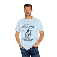 Fitness Viking Gym Club Graphic Design Authentic T-Shirt