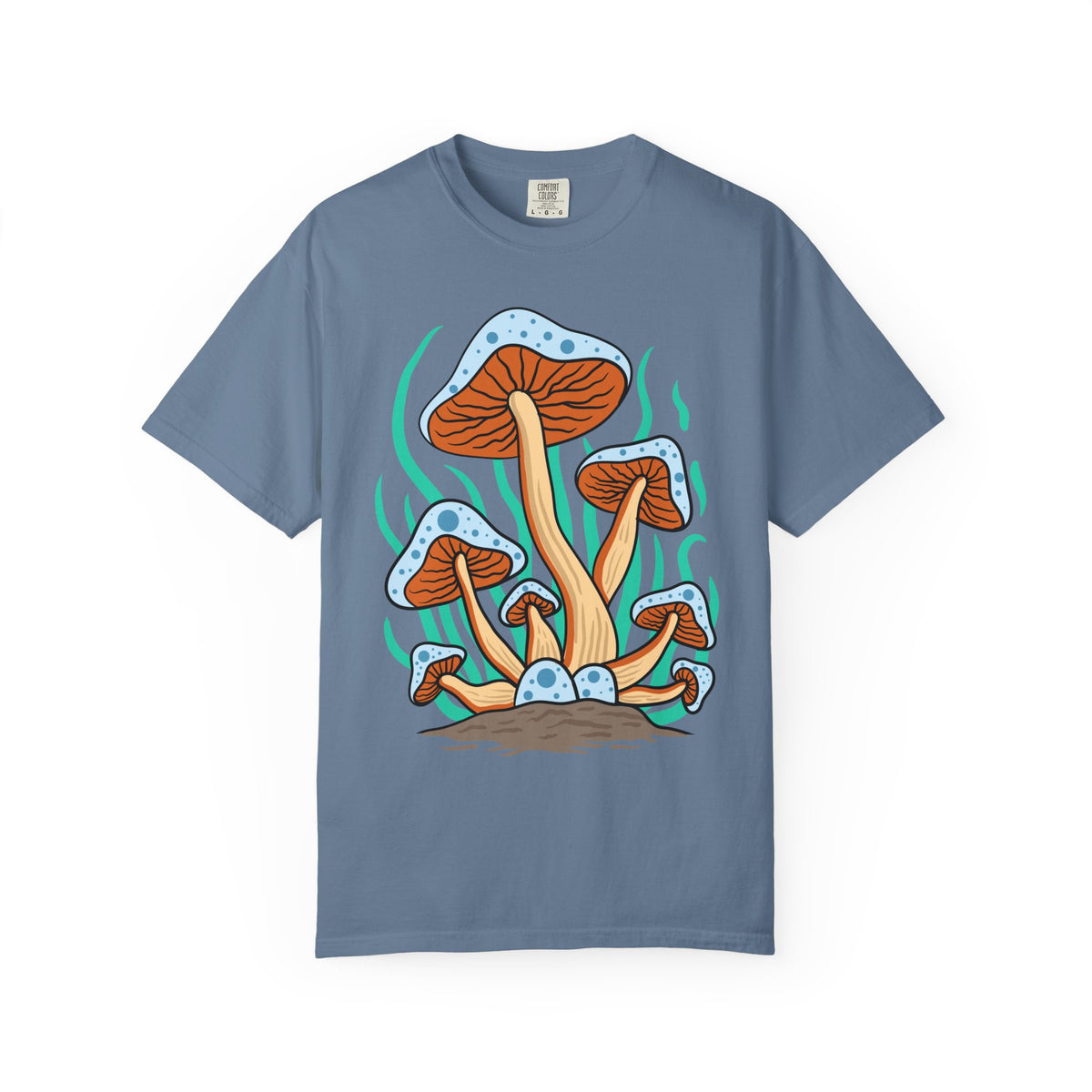 Groovy Mushroom Tee - Funky Forest Magic Fungi