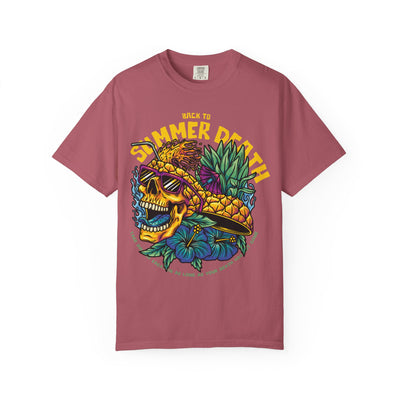 Pineapple Skull Tee - Tropical Skull Tee - Edgy Summer Gift - Sinful Threads