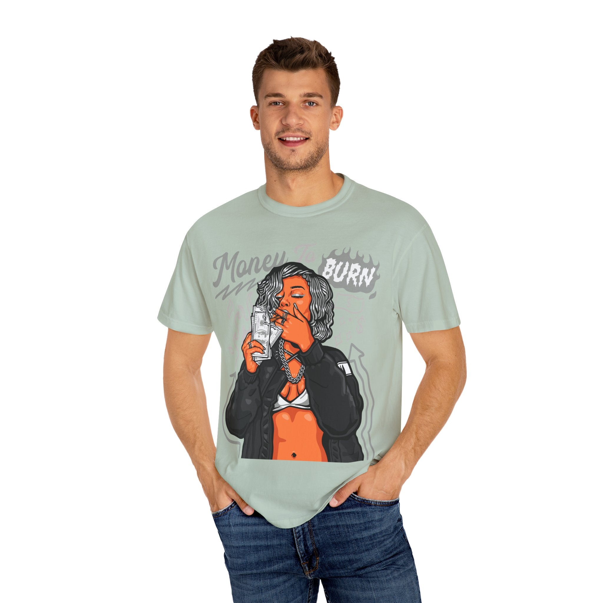 Money Graphic Tee – Luxury Streetwear - Sinful Threads