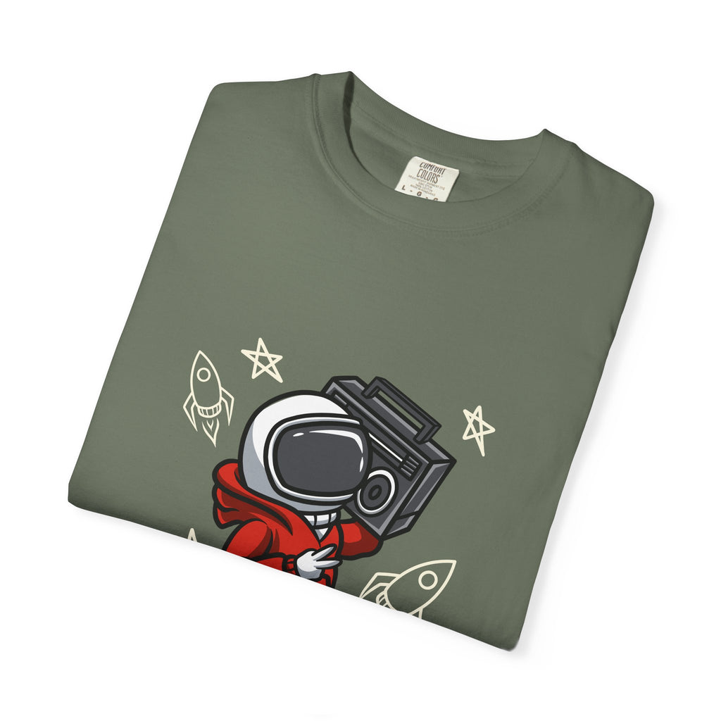 Astronaut Gift Shirt - Funny Space Boombox Tee - Cool Gift - Sinful Threads