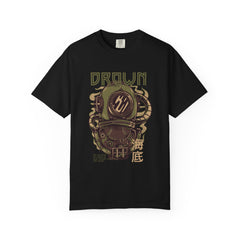 Drown Deep Sea Diver With Quote Graphic Cool Design T-Shirt