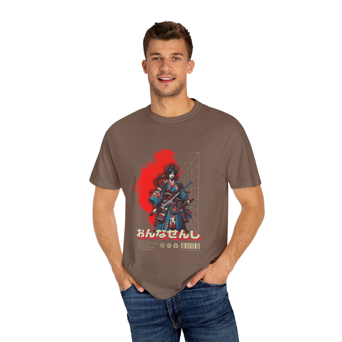 Onna Bugeisha Tee - Samurai Warrior Art Geisha Katana