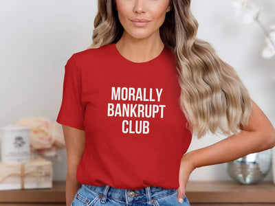 Morally Bankrupt Club Graphic T-Shirt Fashion product