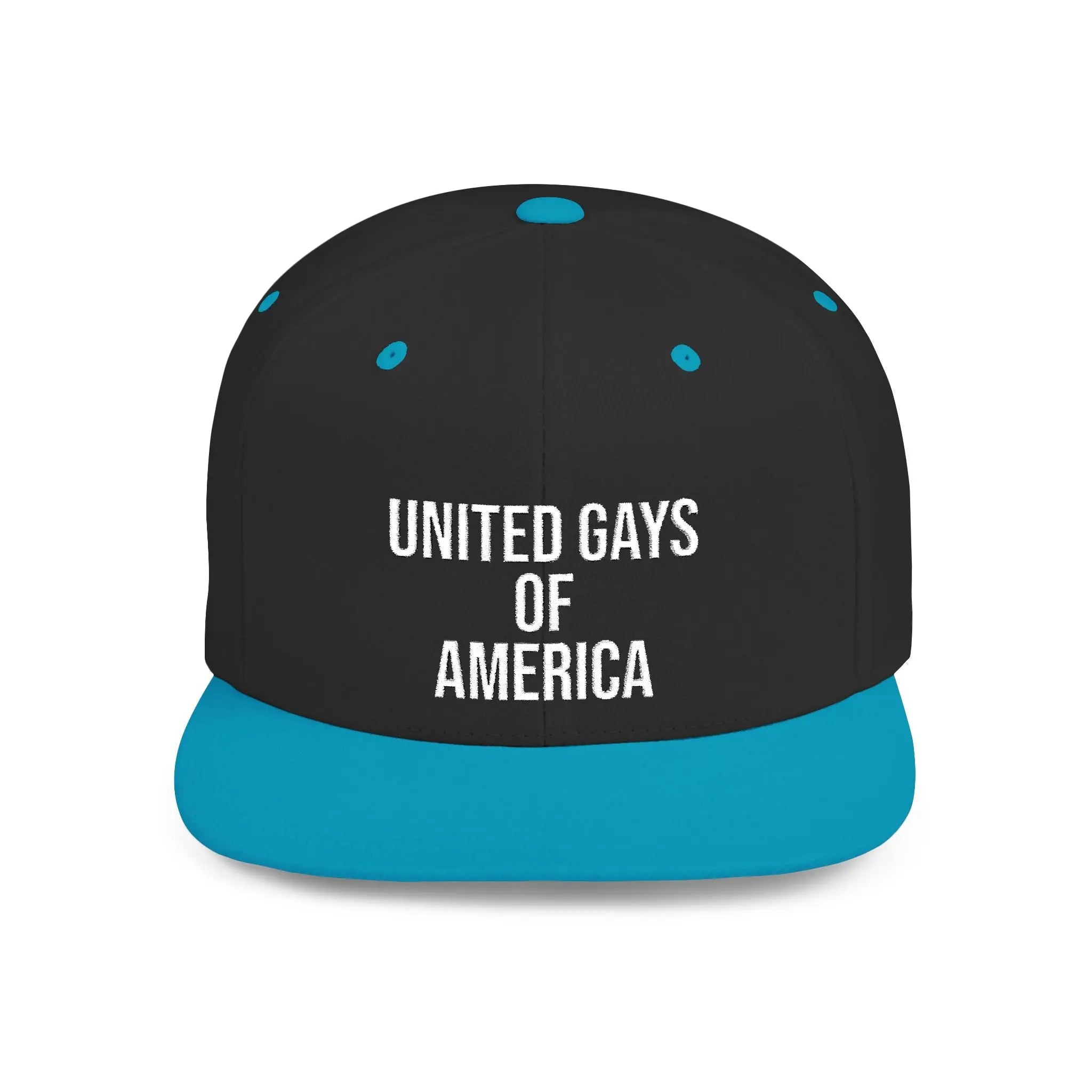 LGBTQ Pride Cap - United Gays of America Patriotic Hat Printify