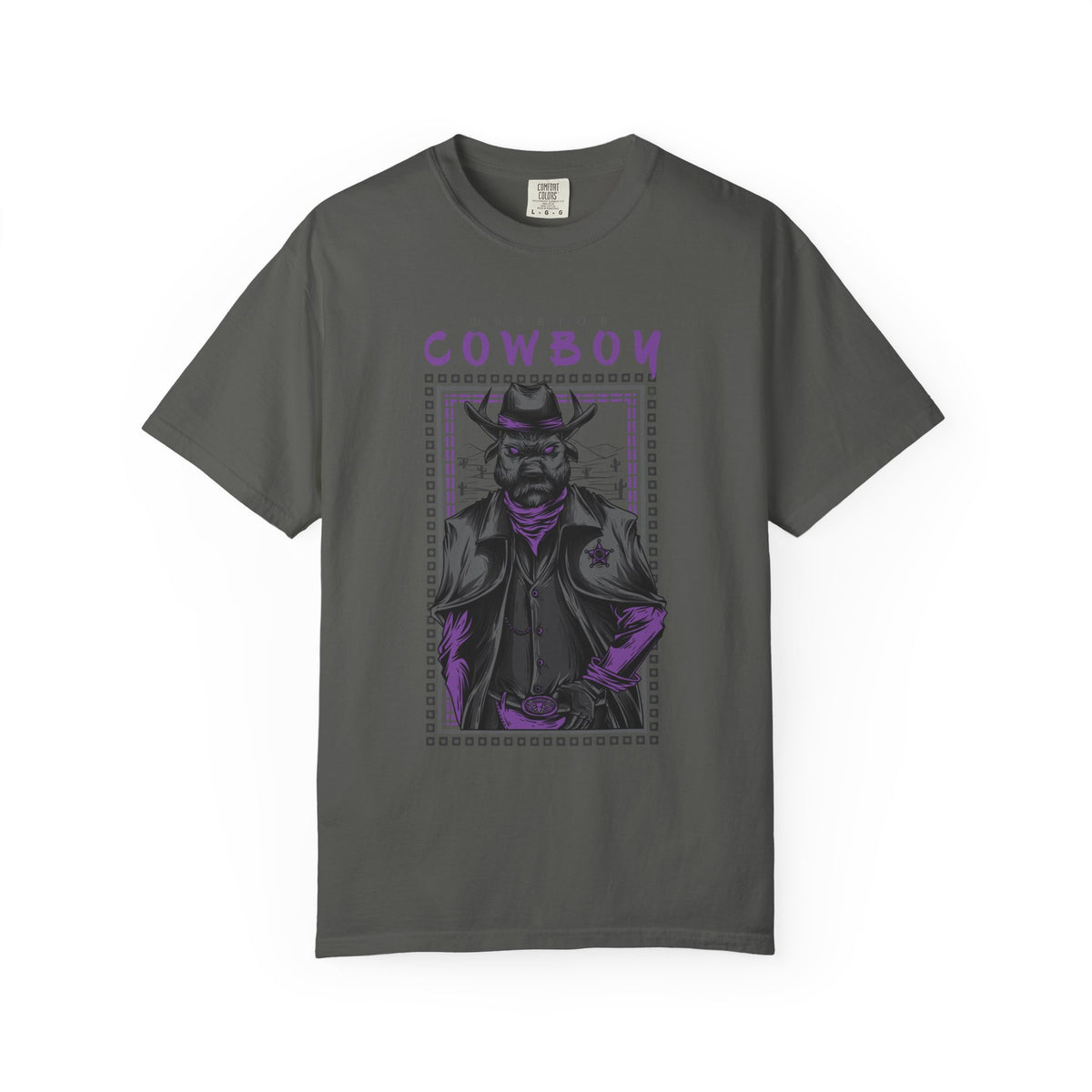 Warrior Cowboy Graphic Unisex Relaxed Fit T-Shirt