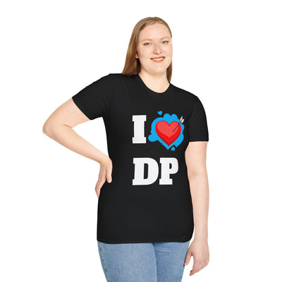 I Love DP – I Love Dolly Parton Unisex Graphic Tee, Soft Cotton