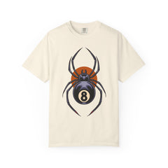 Billiards Graphic Shirt - Spider 8 Ball Tee - Edgy Pool Gift - Sinful Threads
