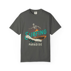 Surfing Skeleton Shirt - Funny Skeleton Tee - Retro Surf Gift